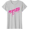 imageMonster High  Valentines Day Drip Logo TShirtSilver Grey
