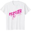 imageMonster High  Valentines Day Drip Logo TShirtWhite