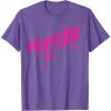 imageMonster High  Valentines Day Drip Logo TShirtPurple Heather