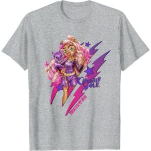 imageMonster High  Clawdeen Wolf TShirtHeather Grey