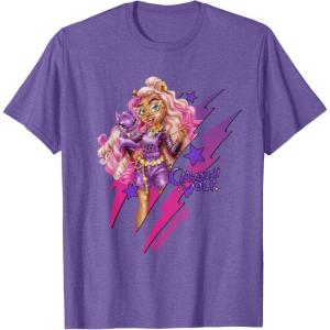 imageMonster High  Clawdeen Wolf TShirtPurple Heather