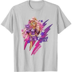 imageMonster High  Clawdeen Wolf TShirtSilver Grey
