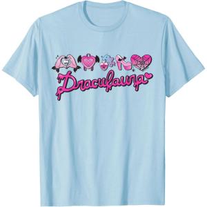 imageMonster High  Draculaura Heart Icons TShirtBaby Blue