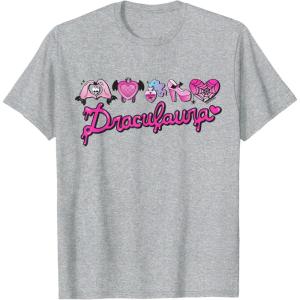 imageMonster High  Draculaura Heart Icons TShirtHeather Grey