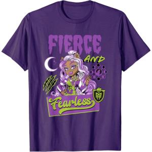 imageMonster High  Fierce and Fearless Clawdeen TShirtPurple