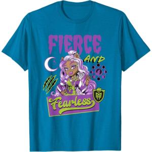 imageMonster High  Fierce and Fearless Clawdeen TShirtSapphire Blue