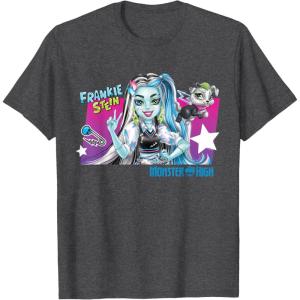 imageMonster High  Frankie Stein TShirtDark Heather Grey