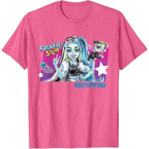 imageMonster High  Frankie Stein TShirtPink Heather
