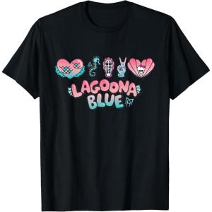 imageMonster High  Lagoona Heart Icons TShirtBlack