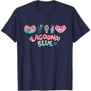 imageMonster High  Lagoona Heart Icons TShirtNavy Blue