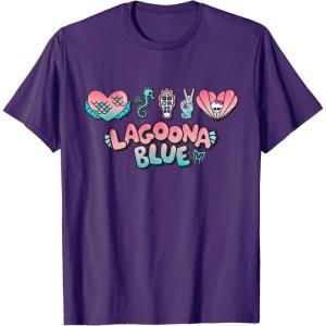 imageMonster High  Lagoona Heart Icons TShirtPurple