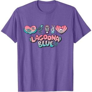 imageMonster High  Lagoona Heart Icons TShirtPurple Heather