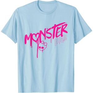 imageMonster High  Valentines Day Drip Logo TShirtBaby Blue