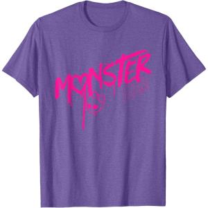 imageMonster High  Valentines Day Drip Logo TShirtPurple Heather