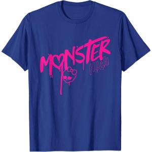 imageMonster High  Valentines Day Drip Logo TShirtRoyal Blue