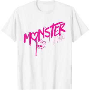 imageMonster High  Valentines Day Drip Logo TShirtWhite