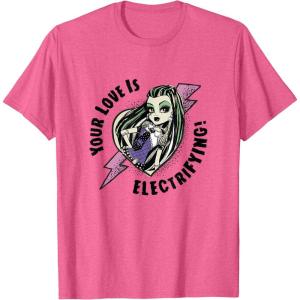 imageMonster High  Your Love is Electrifying TShirtPink Heather