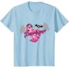 imageMonster High  Draculaura Bat Silhouette TShirtBaby Blue