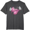 imageMonster High  Draculaura Bat Silhouette TShirtDark Heather Grey