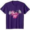 imageMonster High  Draculaura Bat Silhouette TShirtPurple