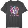 imageMonster High  Draculaura Frankie Clawdeen TShirtDark Heather Grey
