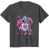 imageMonster High  Draculaura Frankie Clawdeen TShirtDark Heather Grey