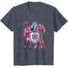 imageMonster High  Draculaura Frankie Clawdeen TShirtHeather Blue