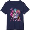 imageMonster High  Draculaura Frankie Clawdeen TShirtNavy Blue