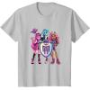 imageMonster High  Draculaura Frankie Clawdeen TShirtSilver Grey