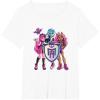 imageMonster High  Draculaura Frankie Clawdeen TShirtWhite