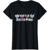 imageMonster High  Frankie Clawdeen Cleo Lagoona Hearts TShirtBlack