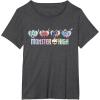 imageMonster High  Frankie Clawdeen Cleo Lagoona Hearts TShirtDark Heather Grey