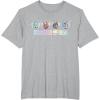 imageMonster High  Frankie Clawdeen Cleo Lagoona Hearts TShirtHeather Grey
