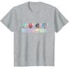 imageMonster High  Frankie Clawdeen Cleo Lagoona Hearts TShirtHeather Grey