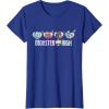 imageMonster High  Frankie Clawdeen Cleo Lagoona Hearts TShirtRoyal Blue