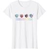 imageMonster High  Frankie Clawdeen Cleo Lagoona Hearts TShirtWhite