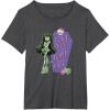 imageMonster High  Love You to the Tomb and Back TShirtDark Heather Grey
