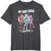 imageMonster High  My Boo Crew Clawdeen Frankie Draculaura TShirtDark Heather Grey
