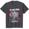 imageMonster High  My Boo Crew Clawdeen Frankie Draculaura TShirtDark Heather Grey