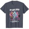imageMonster High  My Boo Crew Clawdeen Frankie Draculaura TShirtHeather Blue