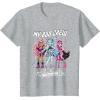 imageMonster High  My Boo Crew Clawdeen Frankie Draculaura TShirtHeather Grey