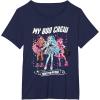 imageMonster High  My Boo Crew Clawdeen Frankie Draculaura TShirtNavy Blue