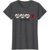 imageMonster High  Valentines Day Candy Hearts TShirtDark Heather Grey