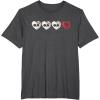 imageMonster High  Valentines Day Candy Hearts TShirtDark Heather Grey