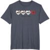 imageMonster High  Valentines Day Candy Hearts TShirtHeather Blue