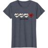imageMonster High  Valentines Day Candy Hearts TShirtHeather Blue