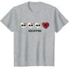 imageMonster High  Valentines Day Candy Hearts TShirtHeather Grey