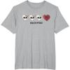 imageMonster High  Valentines Day Candy Hearts TShirtHeather Grey
