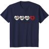imageMonster High  Valentines Day Candy Hearts TShirtNavy Blue