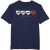 imageMonster High  Valentines Day Candy Hearts TShirtNavy Blue